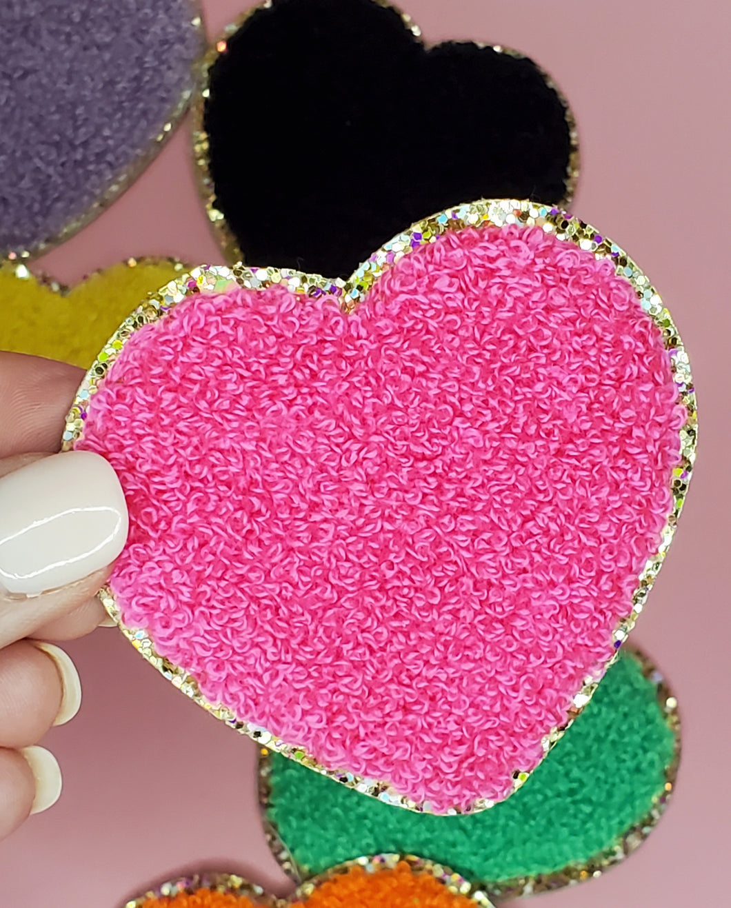 Heart Chenille Patch