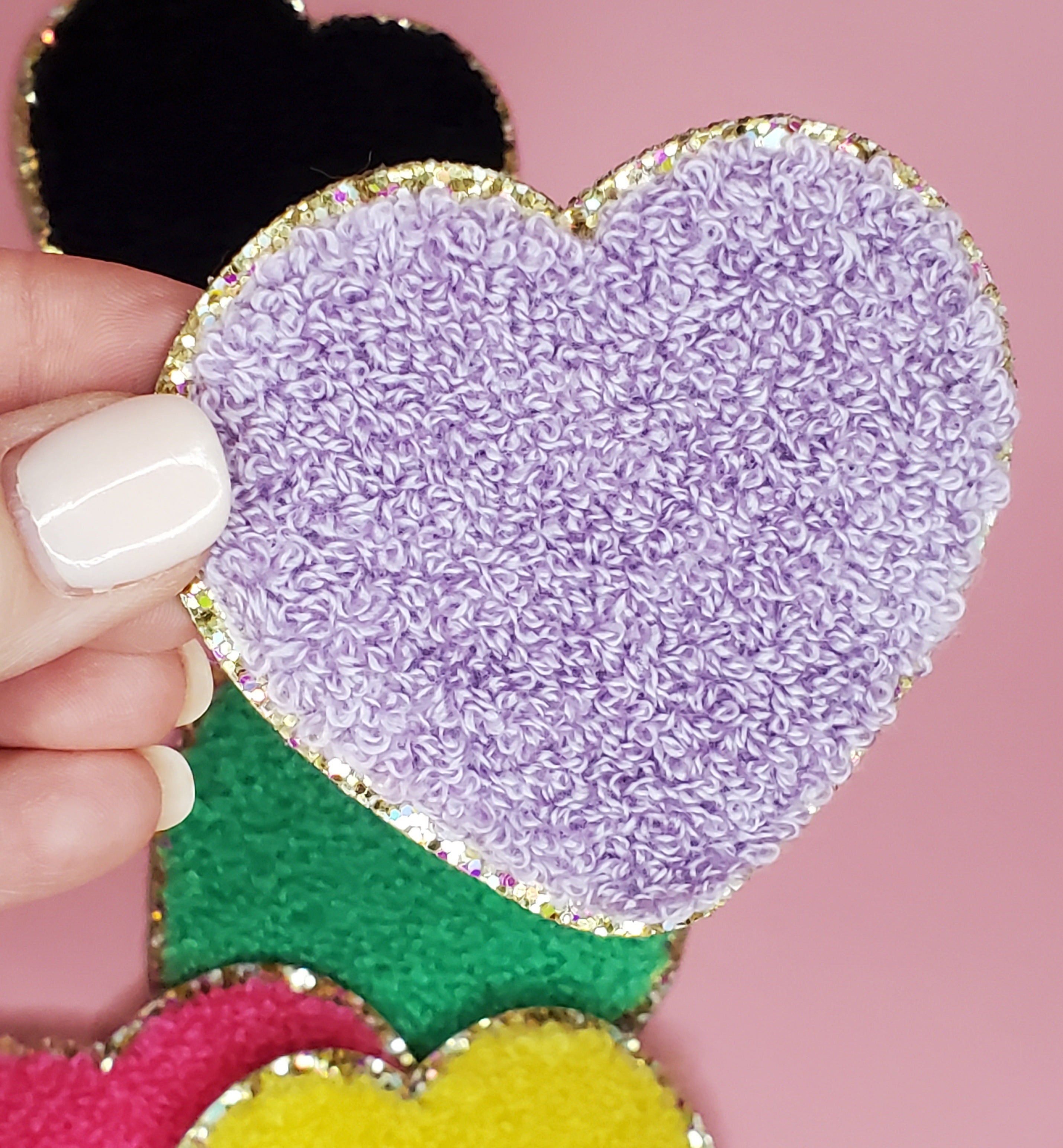 Heart Chenille Patch